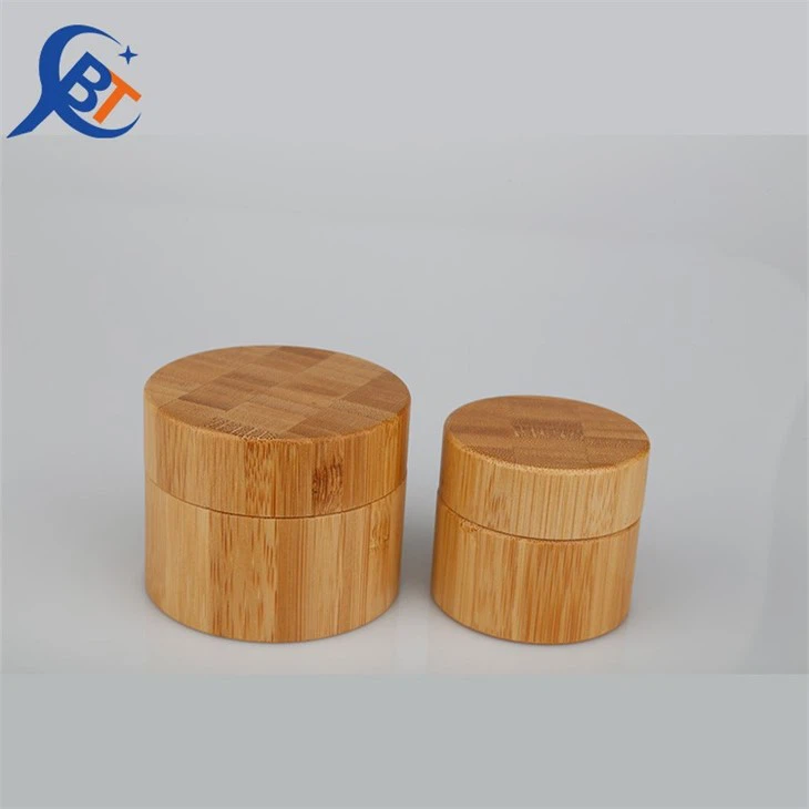 Bamboo Cosmetic Packaging Jars
