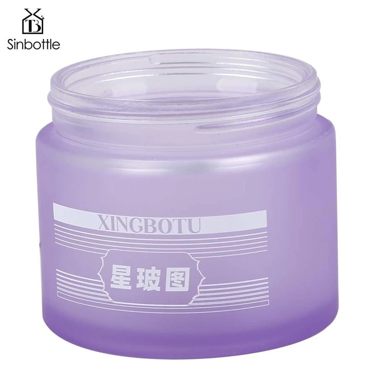 Glass Jar With Lid Set Packaging Skin Care Containers Face Cream Jars